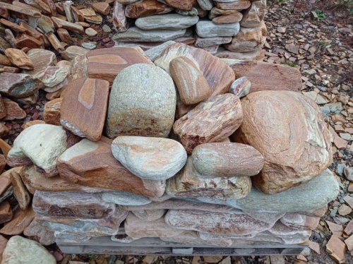 Златолит жёлтый, жёлто-зелёный глыбки и валуны для ланшафтного дизайна купить в Пласте