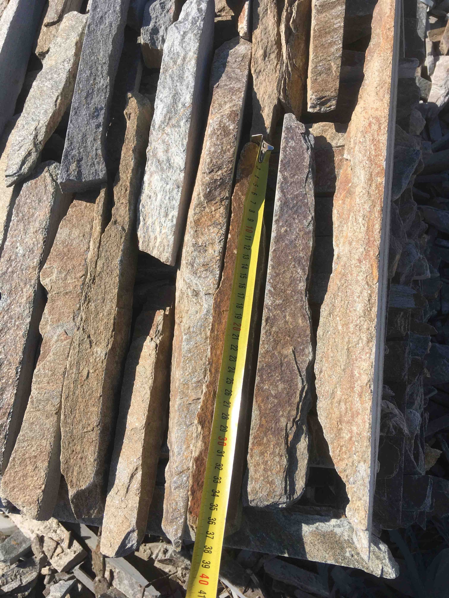 Горбушка златолит мультиколор для облицовки купить в Пласте