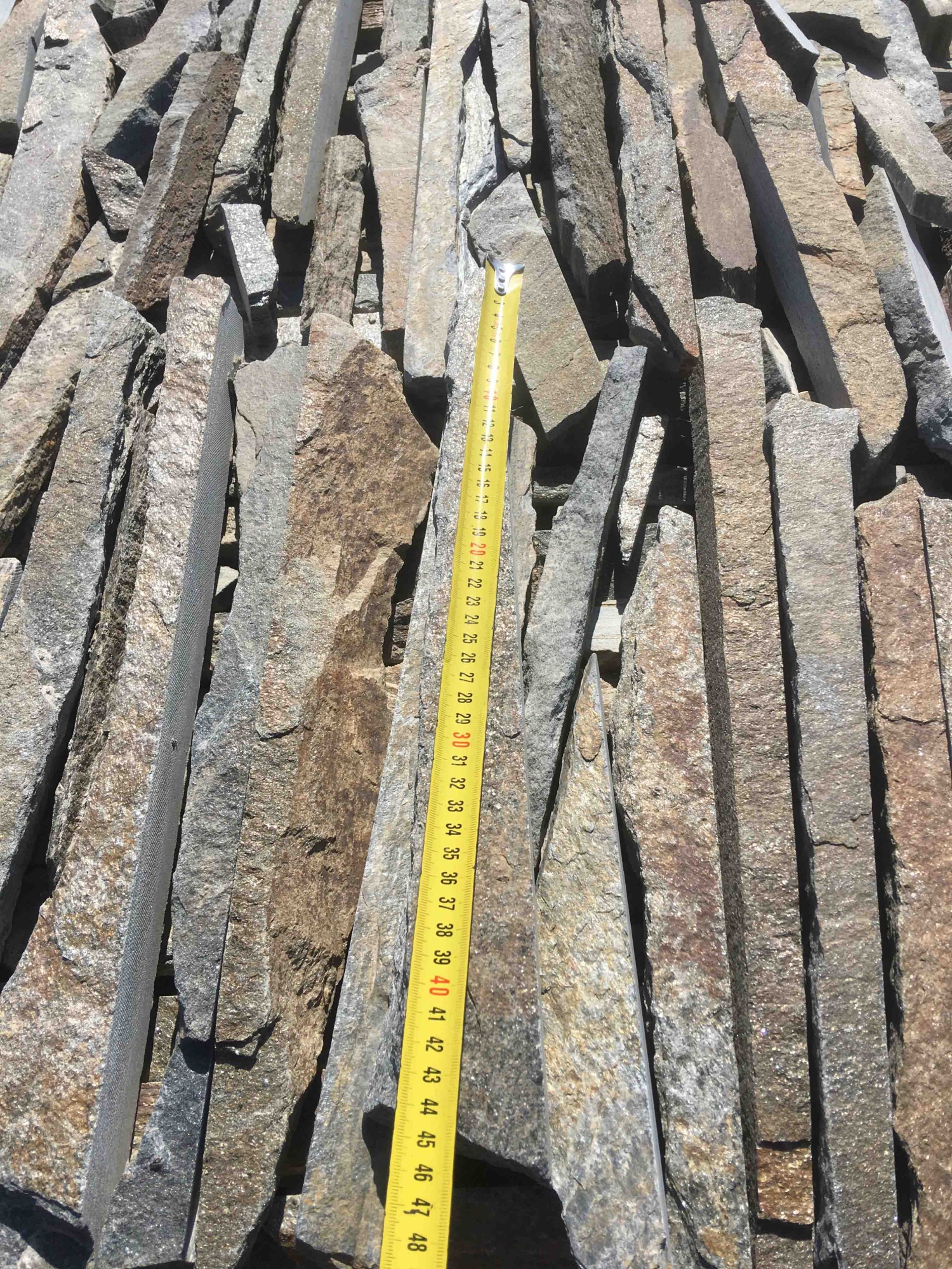 Горбушка златолит мультиколор для облицовки купить в Пласте