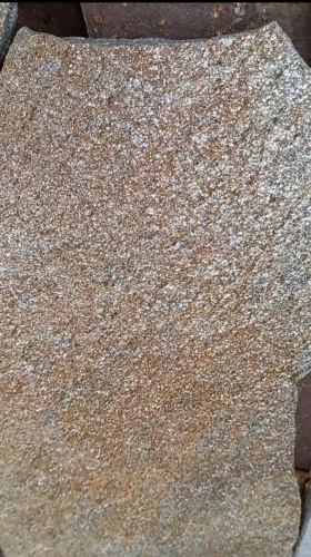 Плитняк златолит серебристый для цоколя, отмостки купить в Пласте