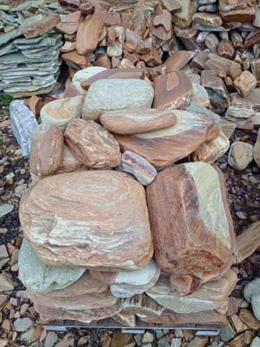 Златолит жёлтый, жёлто-зелёный глыбки и валуны для ланшафтного дизайна купить в Пласте