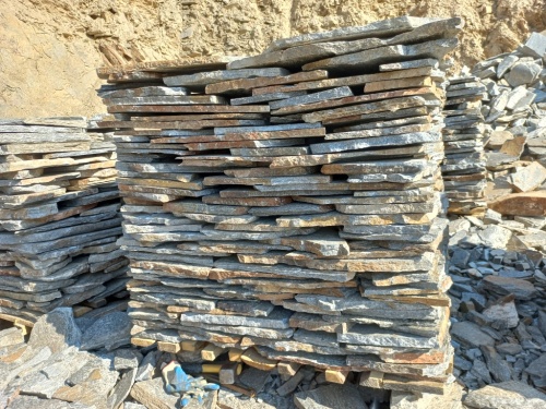 Плитняк серицит облицовочный 10-20мм купить в Пласте